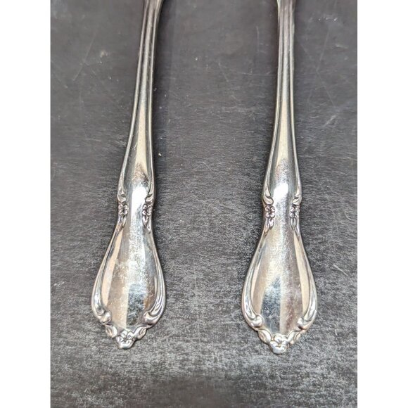 Oneidacraft Deluxe Chateau Stainless 6.75" Soup Spoons Replacement 4 Pieces - Picture 2 of 8